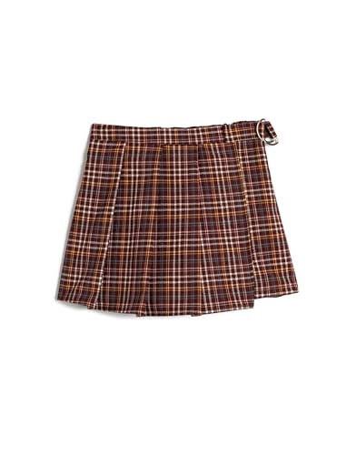 Koton Girls Pleated Skort with Buckled Detail Elastic Waist von Koton