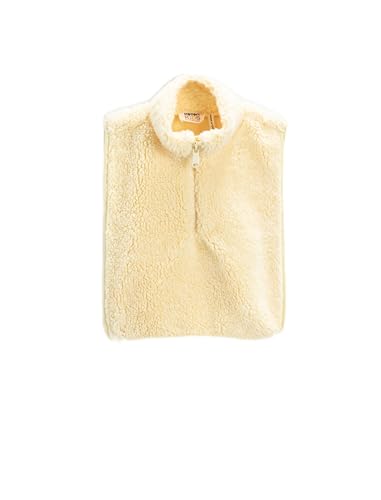 Koton Girls Shearling Poncho Stand-up Collar Half Zipper Detail von Koton