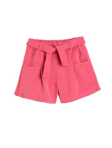Koton Girls Shorts Belt Detail Pockets Elastic Waistband Modal Fabric von Koton