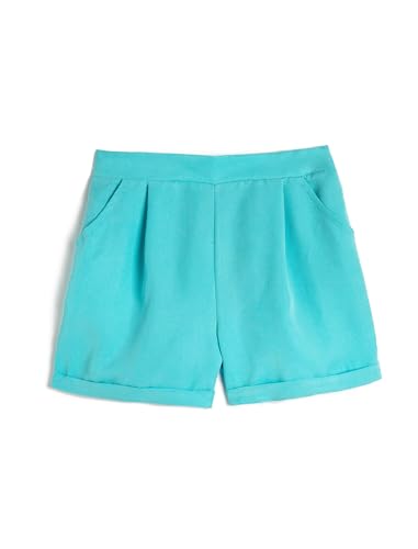 Koton Girls Shorts Elastic Waistband Modal Fabric Pocket and Pleated Detail von Koton
