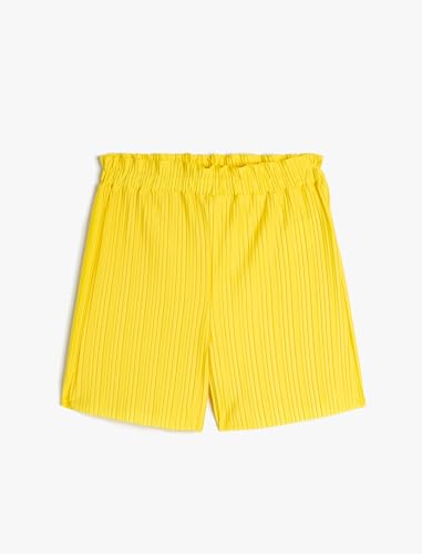Koton Girls Shorts Pleated Elastic Waistband Relax Cut von Koton