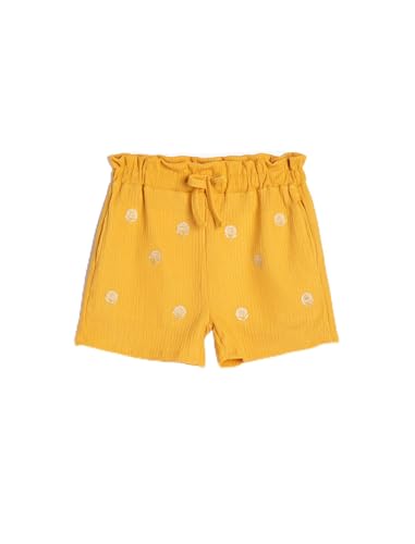 Koton Girls Shorts Relax Cut Drawstring Flower Embroidered Pockets von Koton