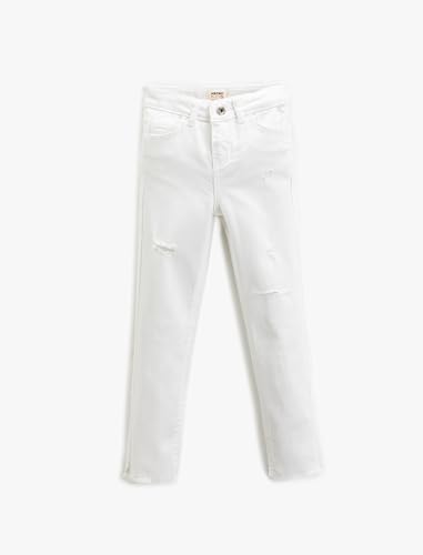 Koton Girls Slim Jean - Basic Destroyed Slim Leg Pockets Cotton von Koton