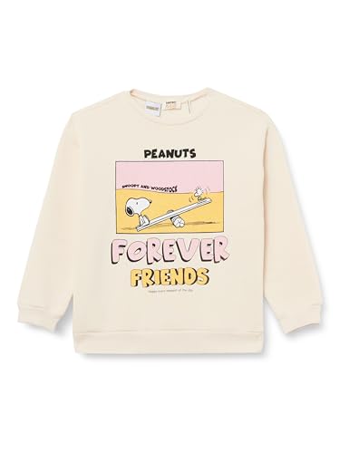 Koton Girls Snoopy Sweatshirt Licensed Long Sleeve Crew Neck Brushed Interior von Koton