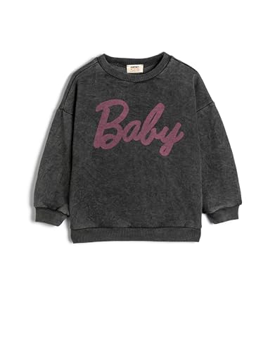 Koton Girls Sweat Long Sleeve Crew Neck Printed Detail Soft Interior von Koton