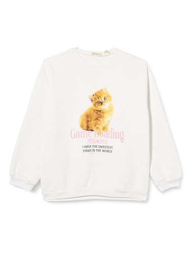 Koton Girls Sweatshirt Long Sleeve Crew Neck Animal Printed von Koton