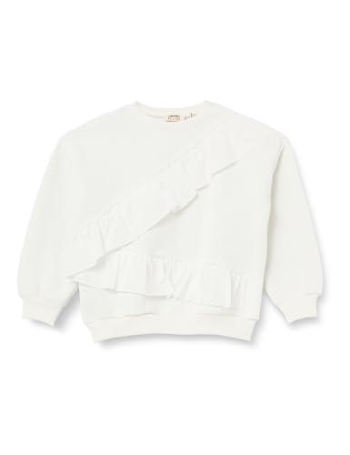 Koton Girls Sweatshirt Long Sleeve Frill Detailed Crew Neck Brushed Interior von Koton