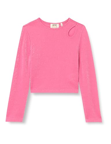 Koton Girls T-Shirt Gleamy Long Sleeve Round Collar Cut Out Detail von Koton