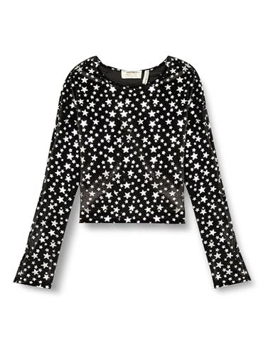 Koton Girls T-Shirt Long Sleeve Crew Neck Star Brightly Printed von Koton