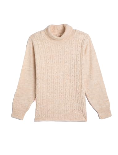 Koton Girls Turtle Neck Sweater Cable Knit Detail Long Sleeve Soft Touch von Koton