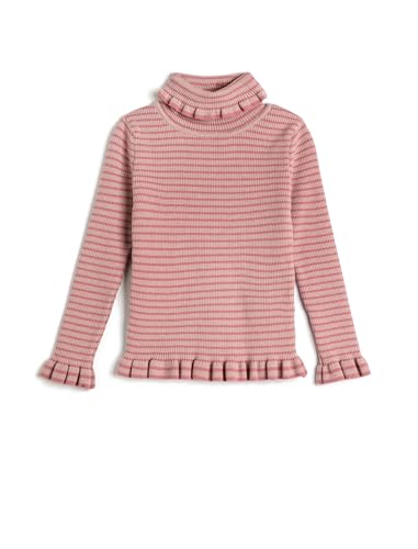 Koton Girls Turtle Neck Sweater Ribbed Ruffle Detail Soft Touch von Koton