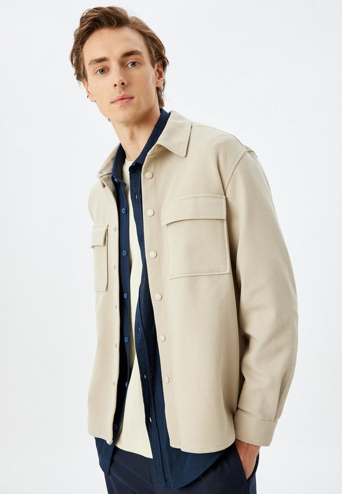 Koton Hemdjacke Regular Normale Länge von Koton