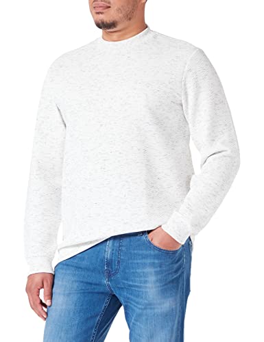 Koton Herren Jacquard Crew Neck Sweatshirt, Off White (001), XL EU von Koton