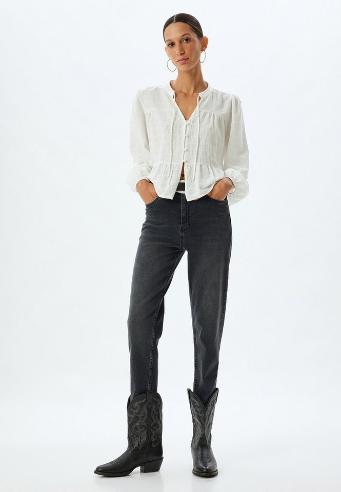Koton High-waist-Jeans Hohe Leibhöhe Slim von Koton