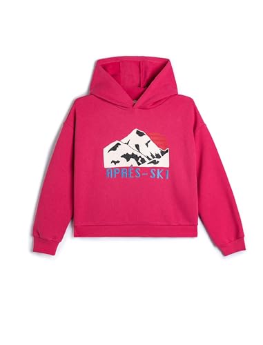 Koton Hoodie Long Sleeve Ski Printed Embroidered Detail Soft Interior von Koton