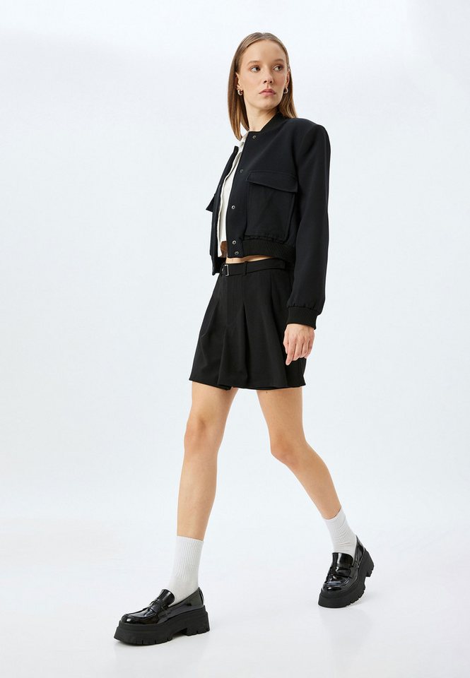 Koton Hosenrock Mini Länge Dickes Plissee Hosenrock von Koton