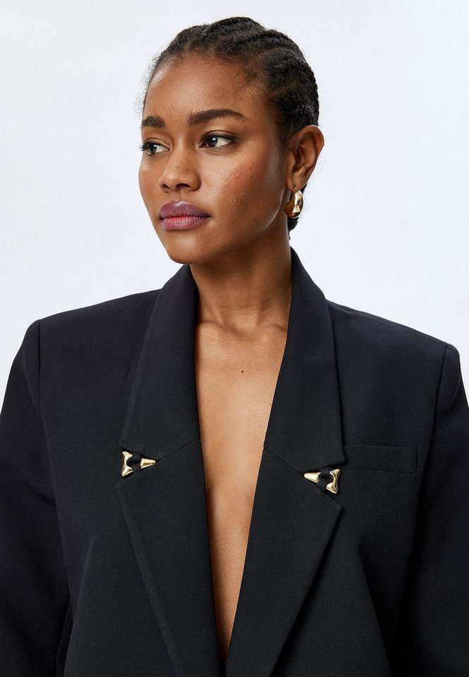 Koton Jackenblazer Oversize Klassisch Jackenblazer von Koton