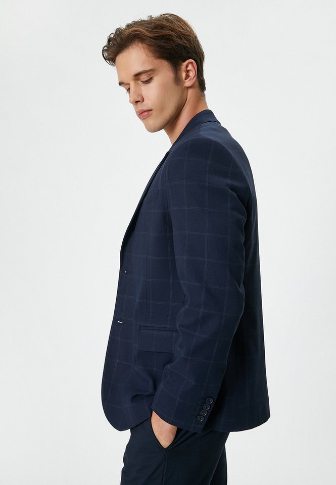Koton Jackenblazer Regular Mono Kragen von Koton