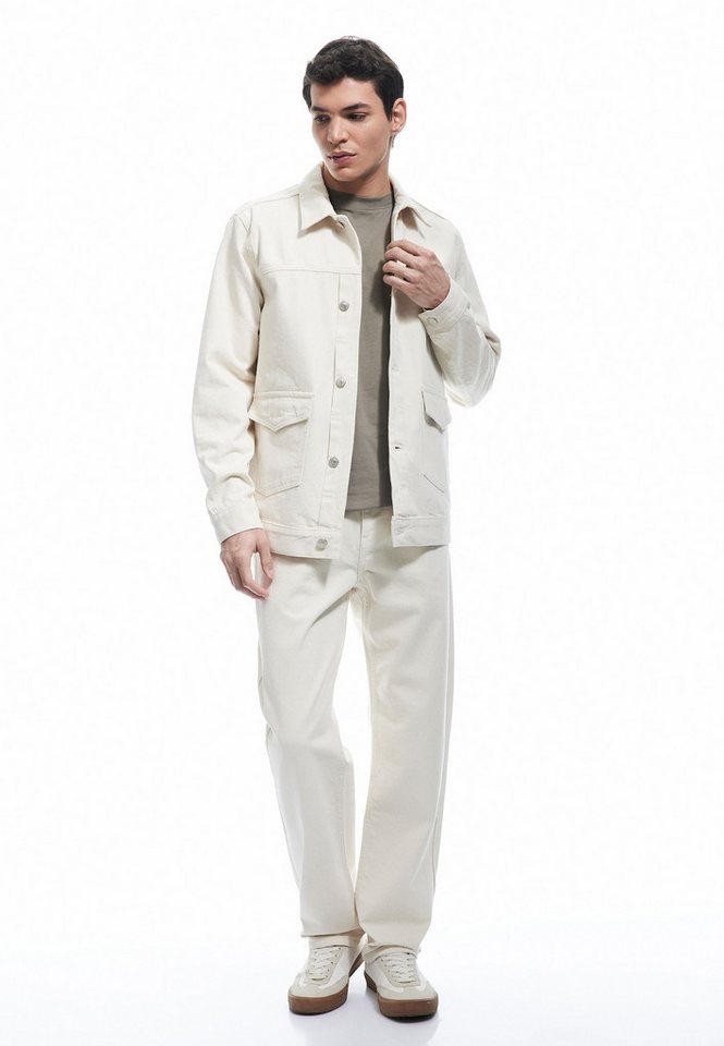 Koton Jeansblazer Denim Normale Länge Jeansblazer von Koton