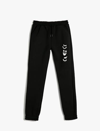 Koton Jogger Sweatpants Printed Detail Pockets Drawstring von Koton