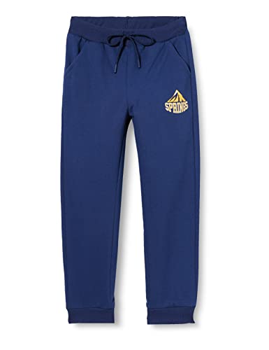 Koton Jungen Basic Jogger Drawstring Pokets Sweatpants, Marine (720), 6-7 Jahre EU von Koton