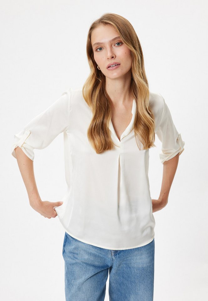 Koton Langarmbluse 3/4 Ärmel Jacket Kragen von Koton