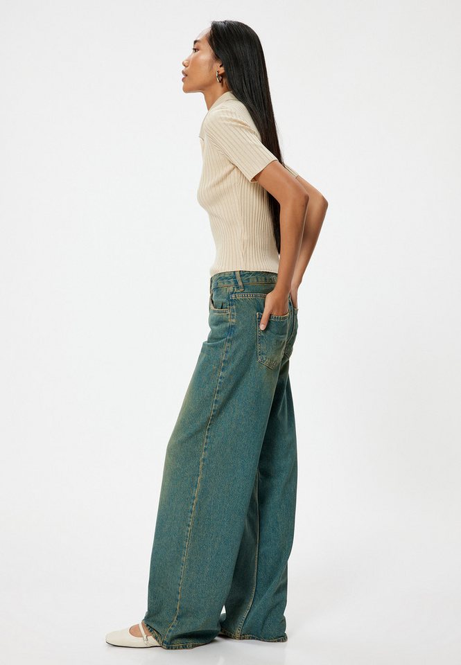 Koton Loose-fit-Jeans Normale Leibhöhe Loose Koton Loose-fit-Jeans Normale Leibhöhe Loose von Koton