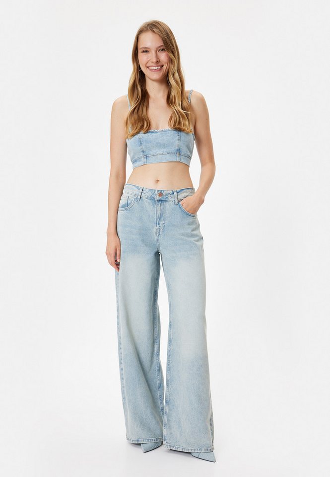 Koton Loose-fit-Jeans Normale Leibhöhe Loose Koton Loose-fit-Jeans Normale Leibhöhe Loose von Koton