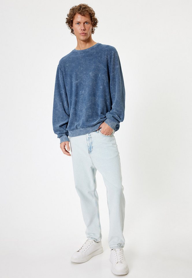 Koton Loose-fit-Jeans Normale Leibhöhe Loose von Koton