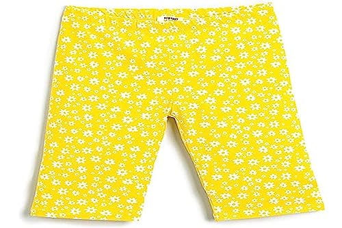 Koton Mädchen Flower Printed Leggings, Yellow Design (1d6), 4-5 Jahre EU von Koton