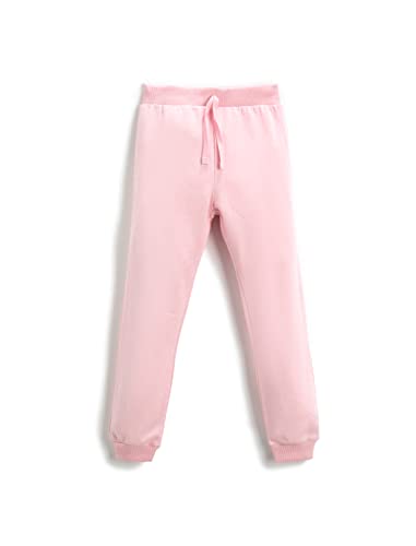 Koton Mädchen Printed Jogger Bottoms Drawstring Sweatpants, Pink (258), 11-12 Jahre EU von Koton