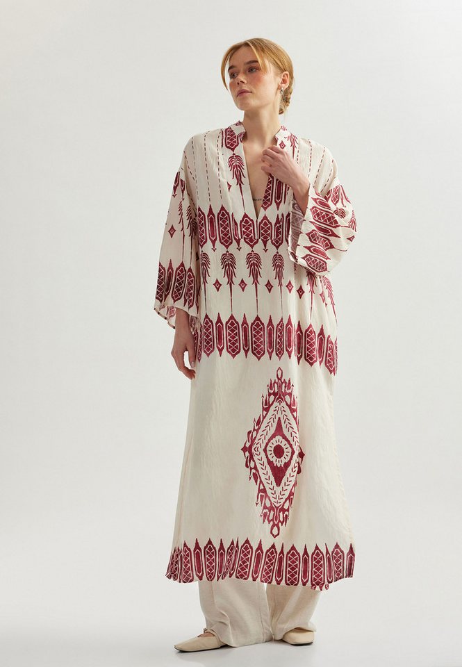 Koton Maxikleid Extra Lang Mit Perlen Maxikleid von Koton