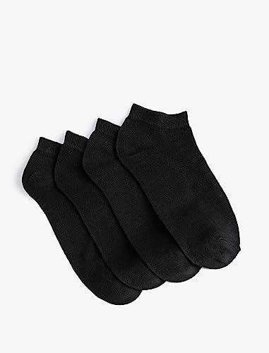 Koton Men 4-Pack Basic Bootie Socks Set von Koton