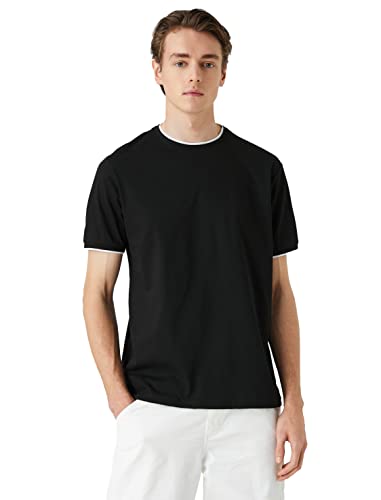 Koton Men Basic Cotton T-Shirt Crew Neck Short Sleeve von Koton