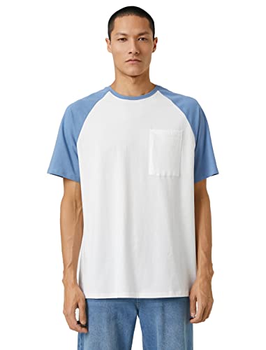 Koton Men Basic T-Shirt Crew Neck Raglan Sleeve von Koton