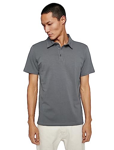 Koton Men Basic T-Shirt Polo Neck Cotton von Koton