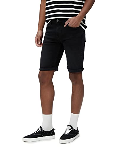 Koton Men Denim Shorts Folded Leg Detailed Buttoned Pocket Cotton von Koton