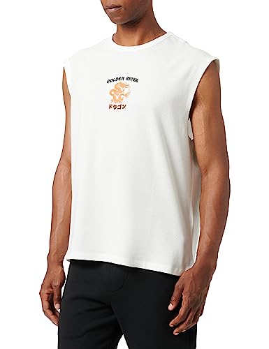 Koton Men Far East Embroidered Tank Top Sleeveless Cotton von Koton