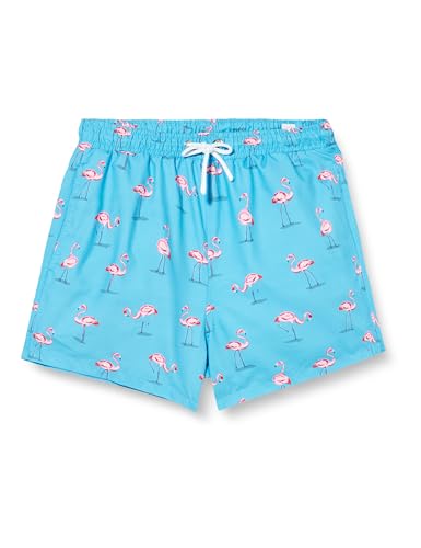 Koton Men Sea Shorts Flamingo Printed Drawstring Pocket Detailed von Koton