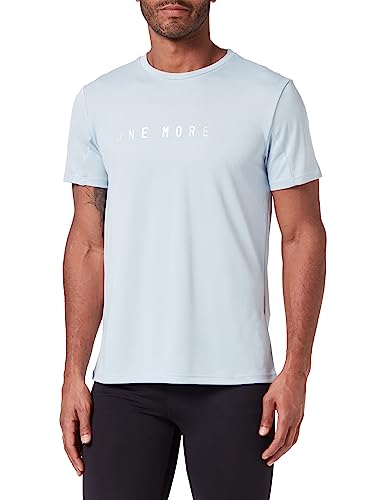 Koton Men Sport T-Shirt Slogan Embroidered Crew Neck Short Sleeve von Koton