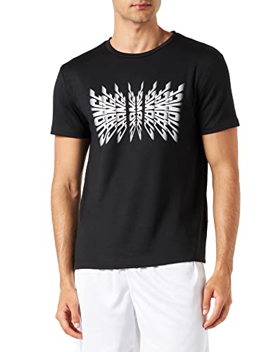 Koton Men Sport T-Shirt Slogan Printed Crew Neck Short Sleeve von Koton