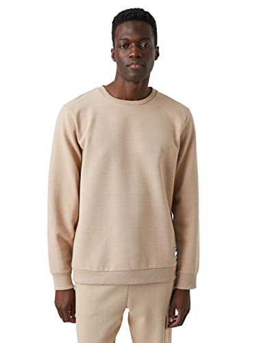 Koton Men Textured Patched Sweatshirt von Koton