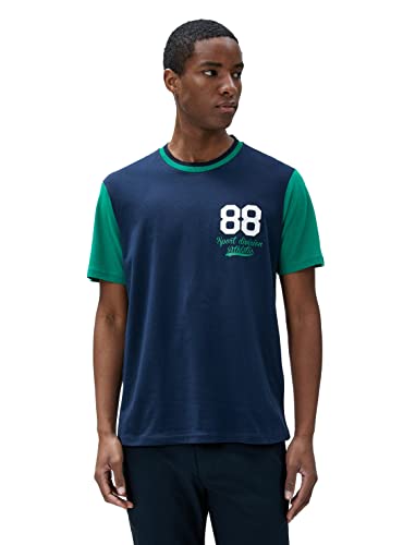 Koton Men Varsity T-Shirt Printed Crew Neck Short Sleeve Cotton von Koton