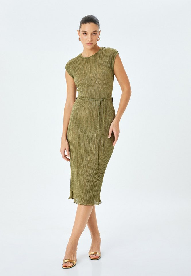 Koton Midikleid Midi Länge Shacket Kleid Midikleid von Koton