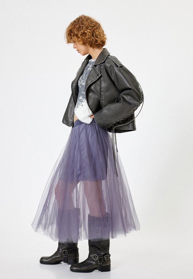 Koton Midirock Midi Länge A Form von Koton