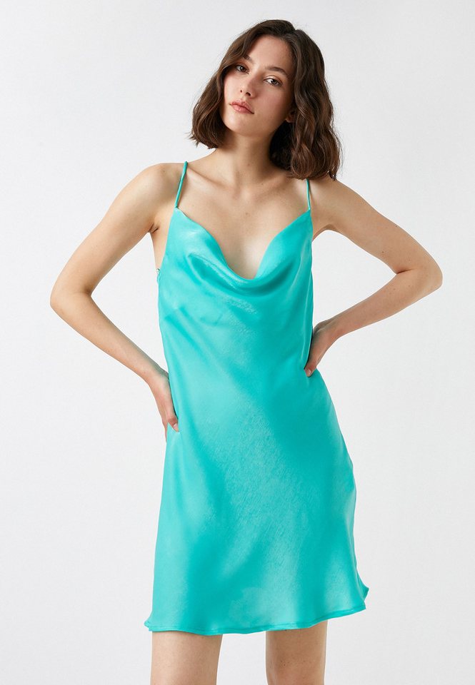 Koton Minikleid Mini Länge Slip Kleid von Koton