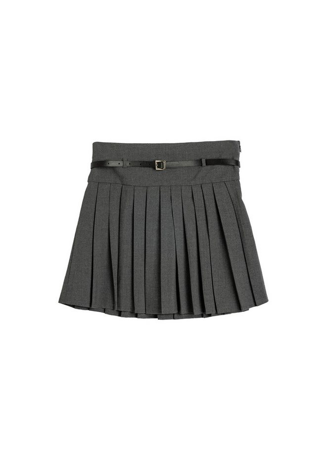 Koton Minirock Länge Oberhalb Des Knies Dickes Plissee von Koton