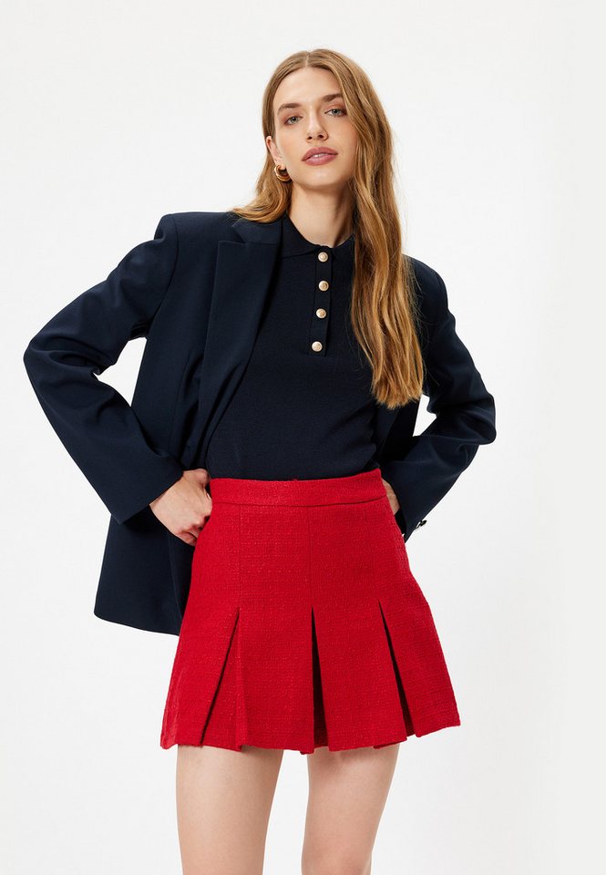 Koton Minirock Mini Länge Dickes Plissee von Koton