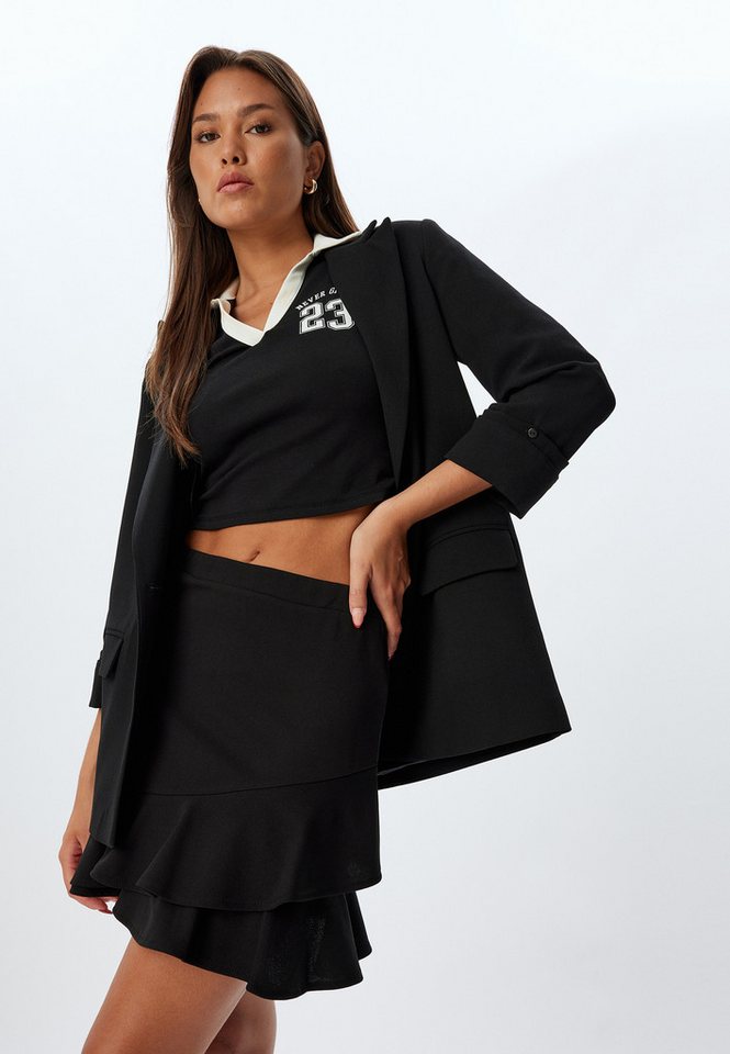 Koton Minirock Mini Länge Rüschen von Koton