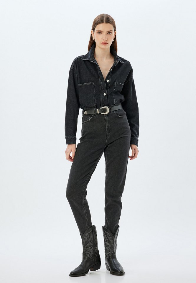 Koton Mom-Jeans Normale Leibhöhe Mom von Koton